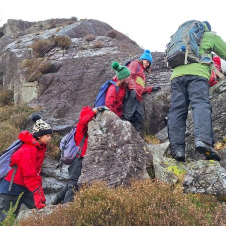 Mrs Cooper and Mrs Lazor's group (mon): mountain day