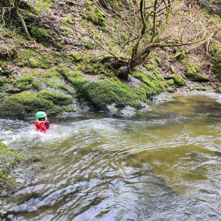 Miss Finn and Miss Roseaman's groups (thur): canoeing and gorge walking